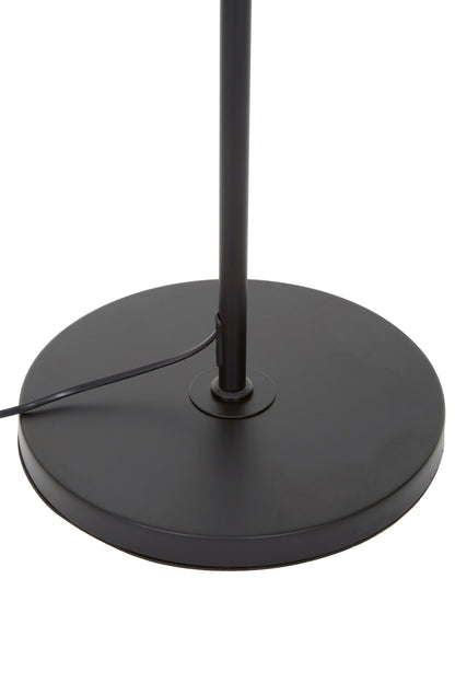 Isak Black And Gold Floor Lamp - Skandi London