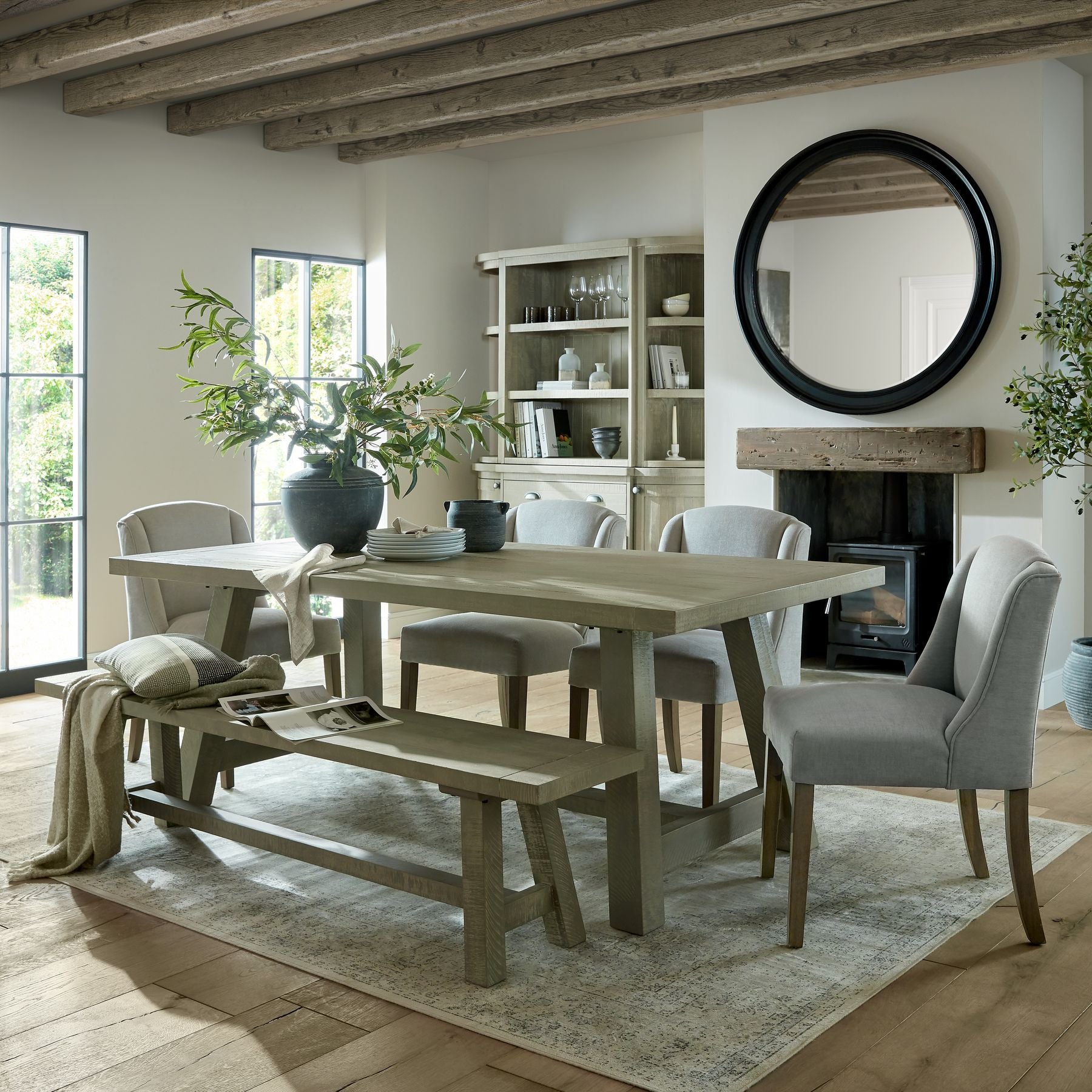 Skandi London Seeded Eucalyptus Spray - Skandi London