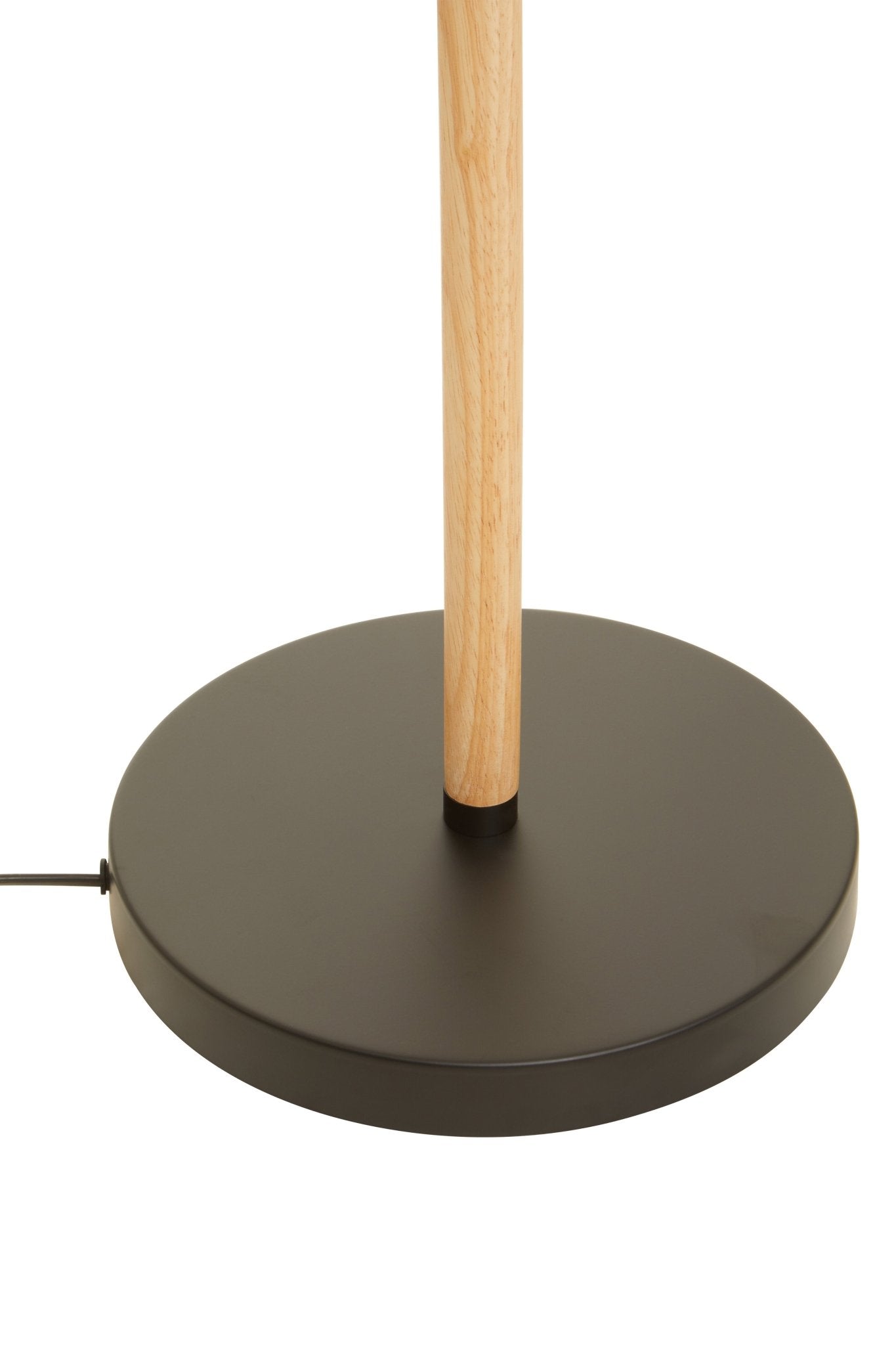 Pelle Matte Black Floor Lamp - Skandi London