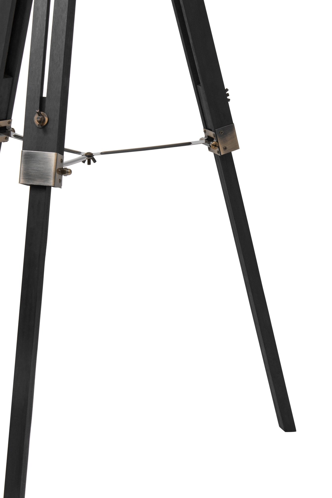 Jarel Tripod Floor Lamp With Black Base - Skandi London