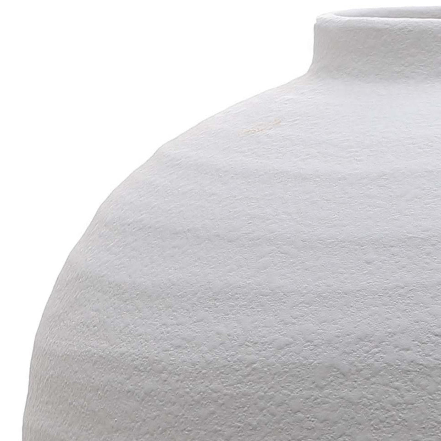 Lyngdal Matt White Vase - Skandi London