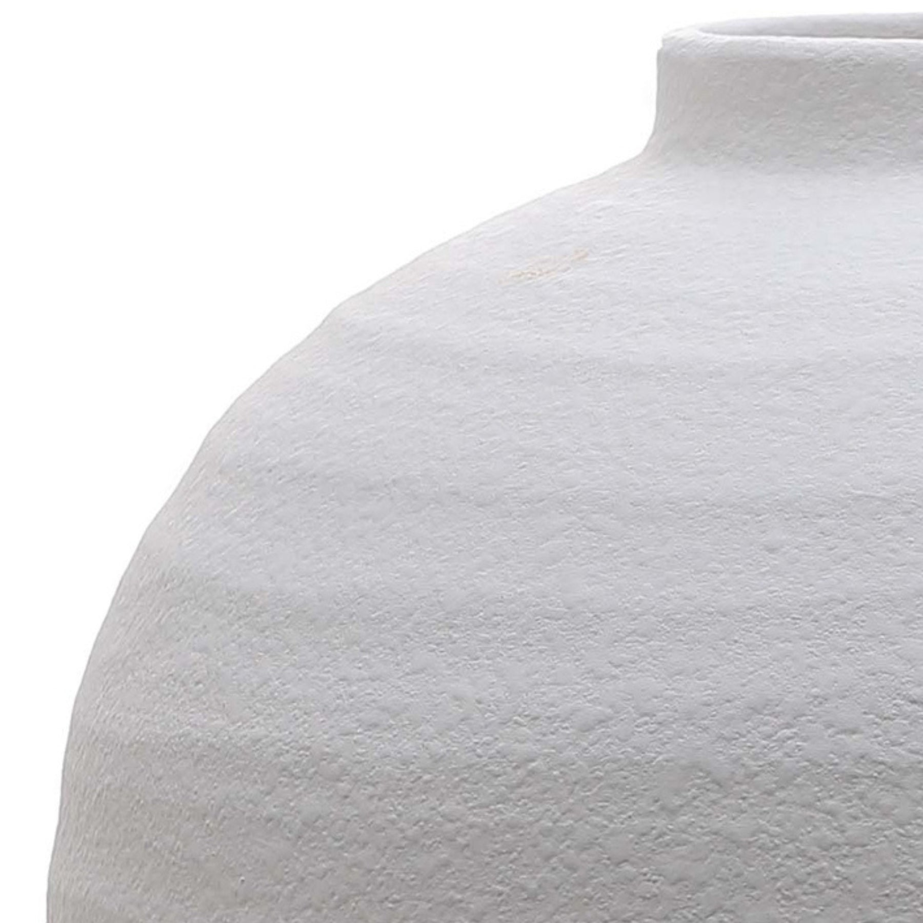 Lyngdal Matt White Vase - Skandi London