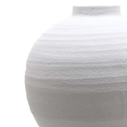Lyngdal Large Matt White Vase - Skandi London