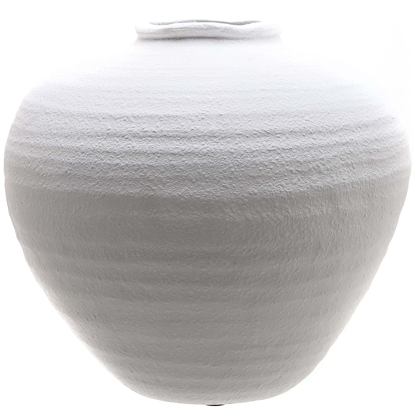 Kvinesdal Matt White Ceramic Vase - Skandi London