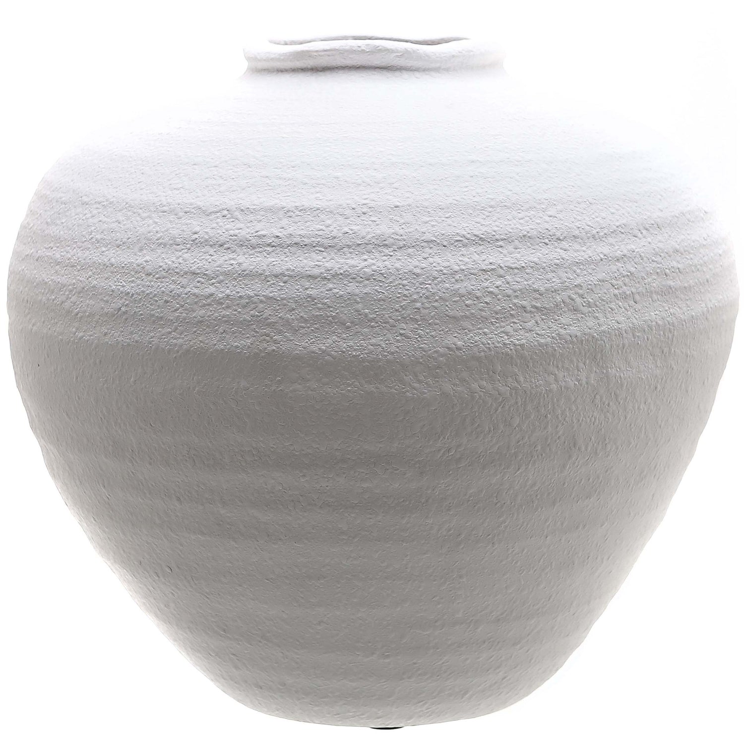 Kvinesdal Matt White Ceramic Vase - Skandi London