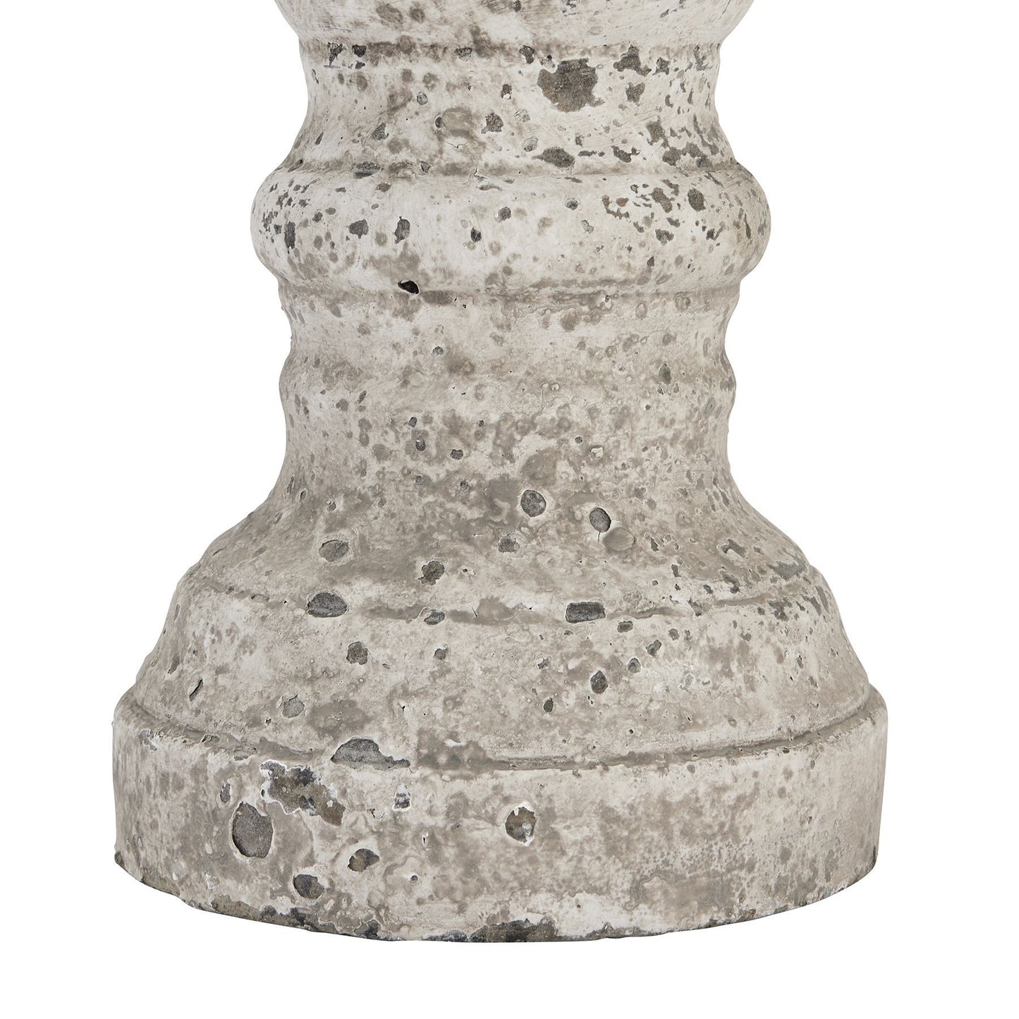 Skandi London Large Stone Ceramic Column Candle Holder - Skandi London