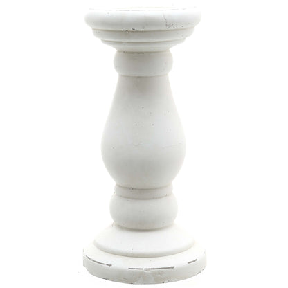 Skandi London Matt White Ceramic Candle Holder - Skandi London