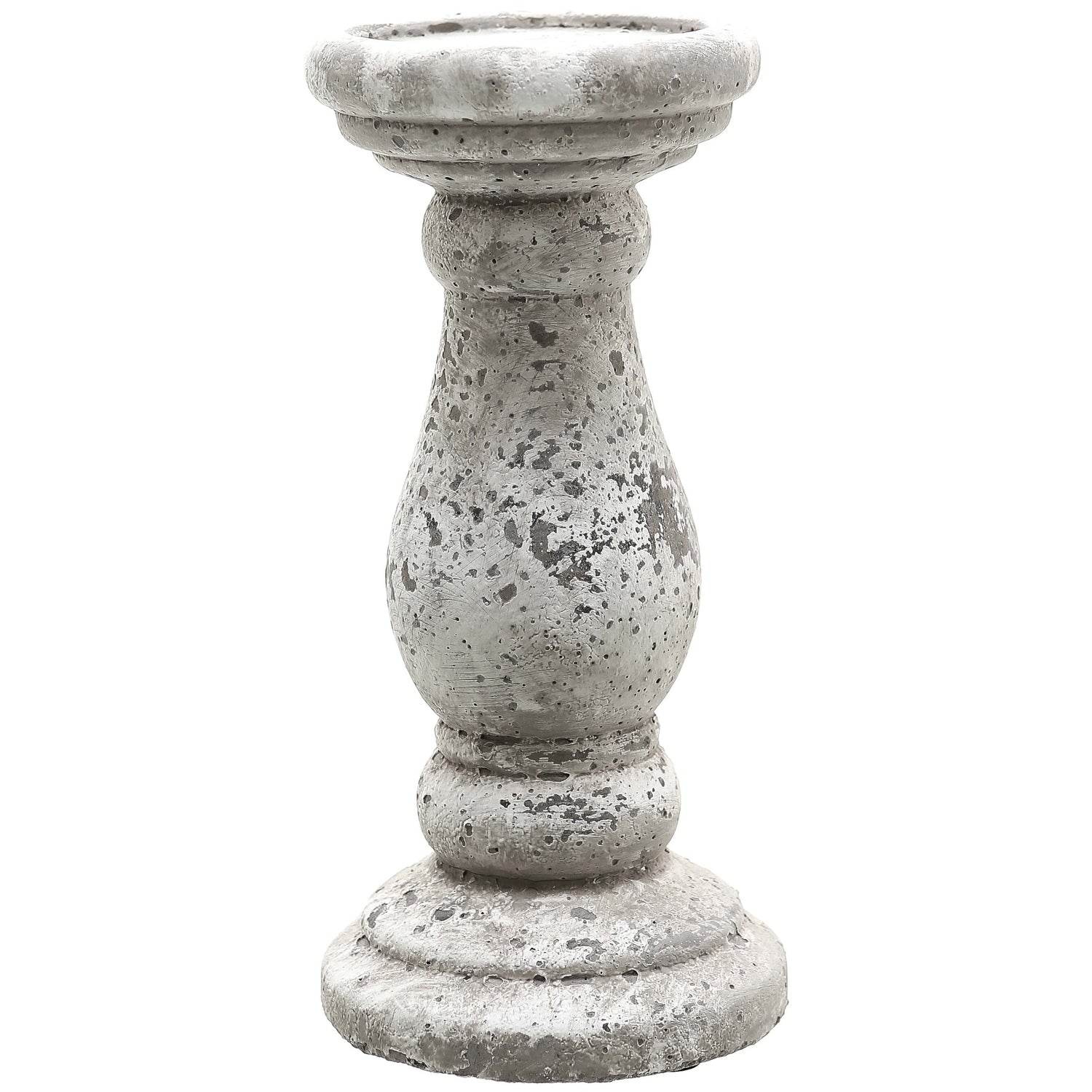 Skandi London Small Stone Ceramic Candle Holder - Skandi London