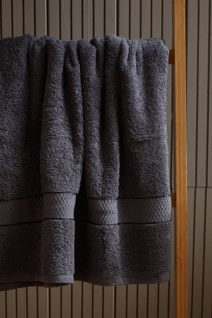 Quimby 6Pc Charcoal Towel Set - Skandi London