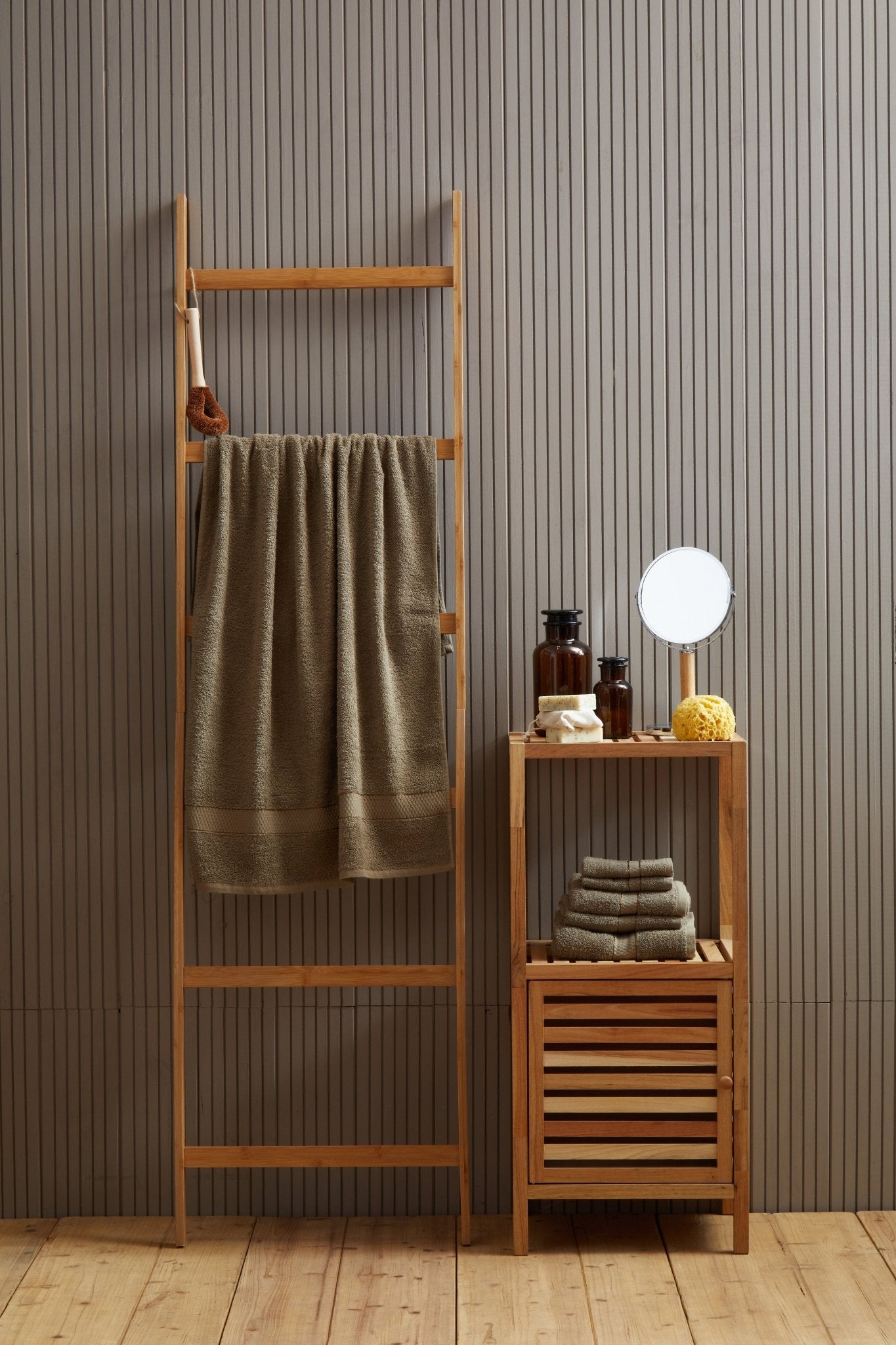 Quimby 6Pc Silver Mink Towel Set - Skandi London