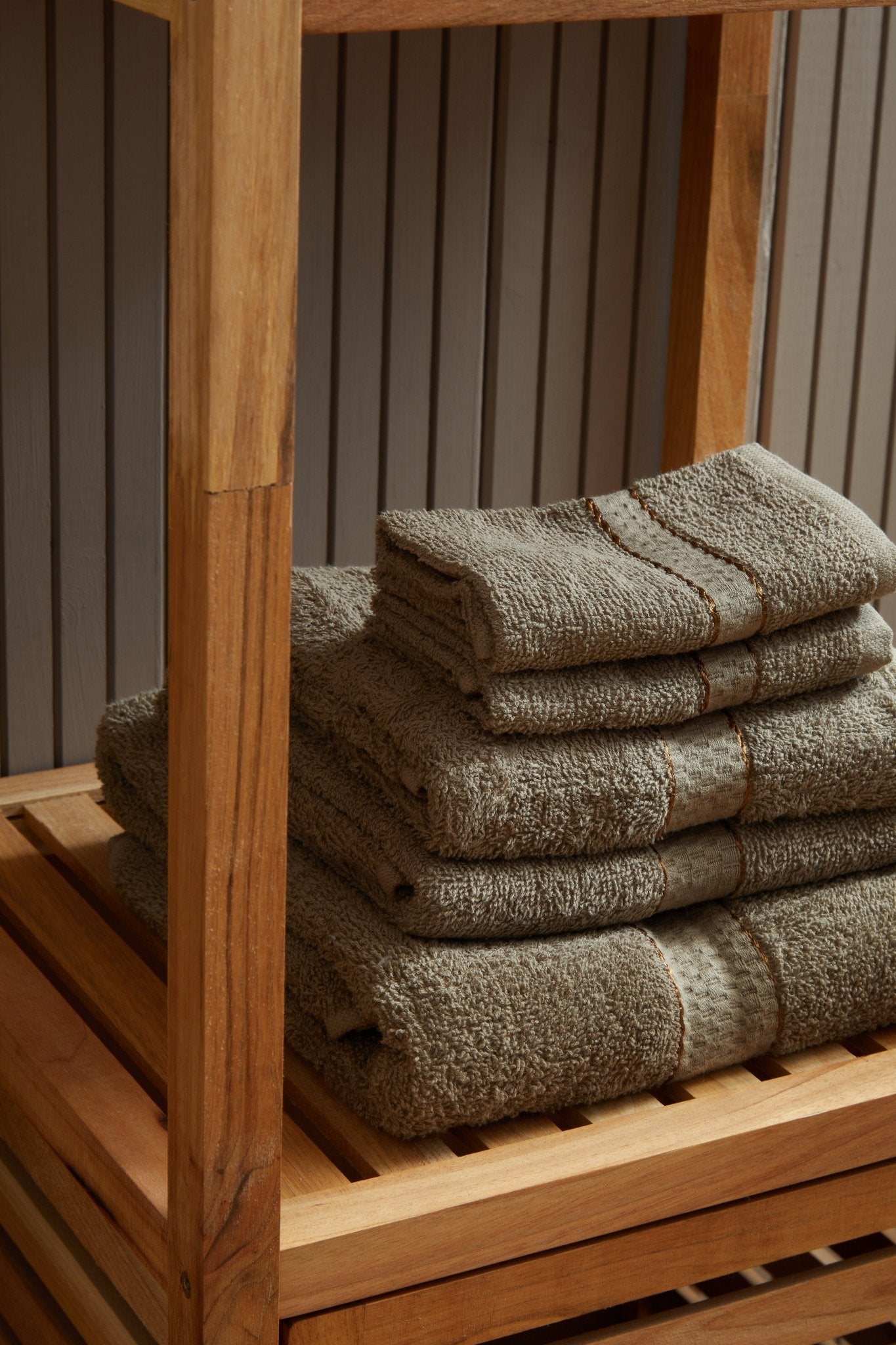 Quimby 6Pc Silver Mink Towel Set - Skandi London