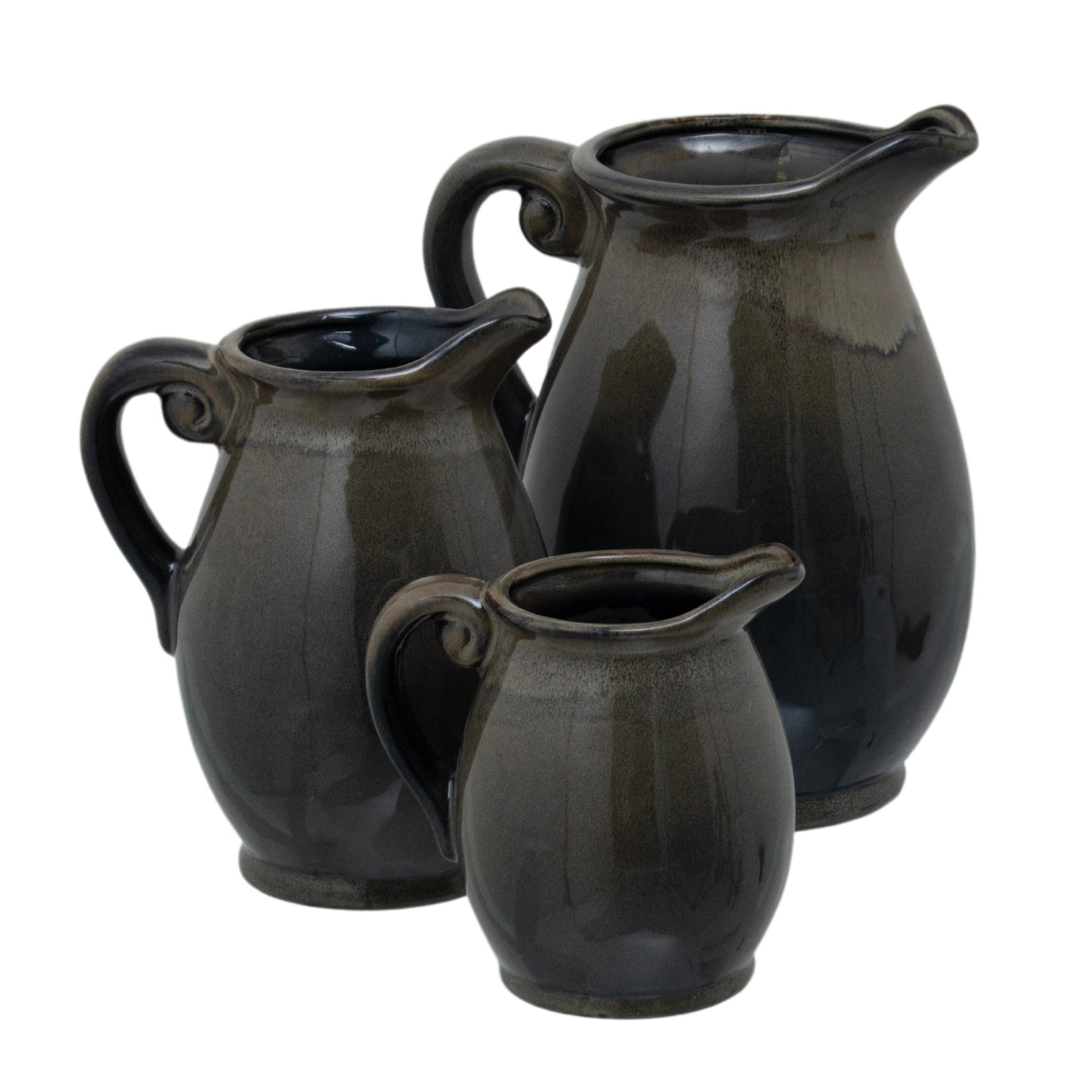 Skandi London Large Olive Olpe Vase - Skandi London