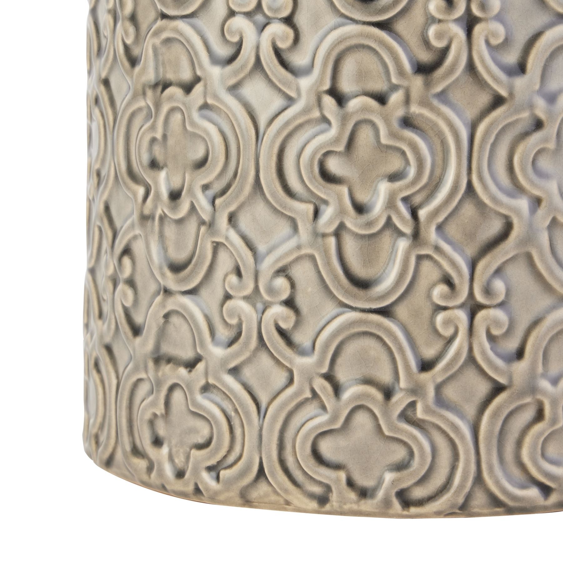 Loen Collection Large Grey Marrakesh Urn - Skandi London