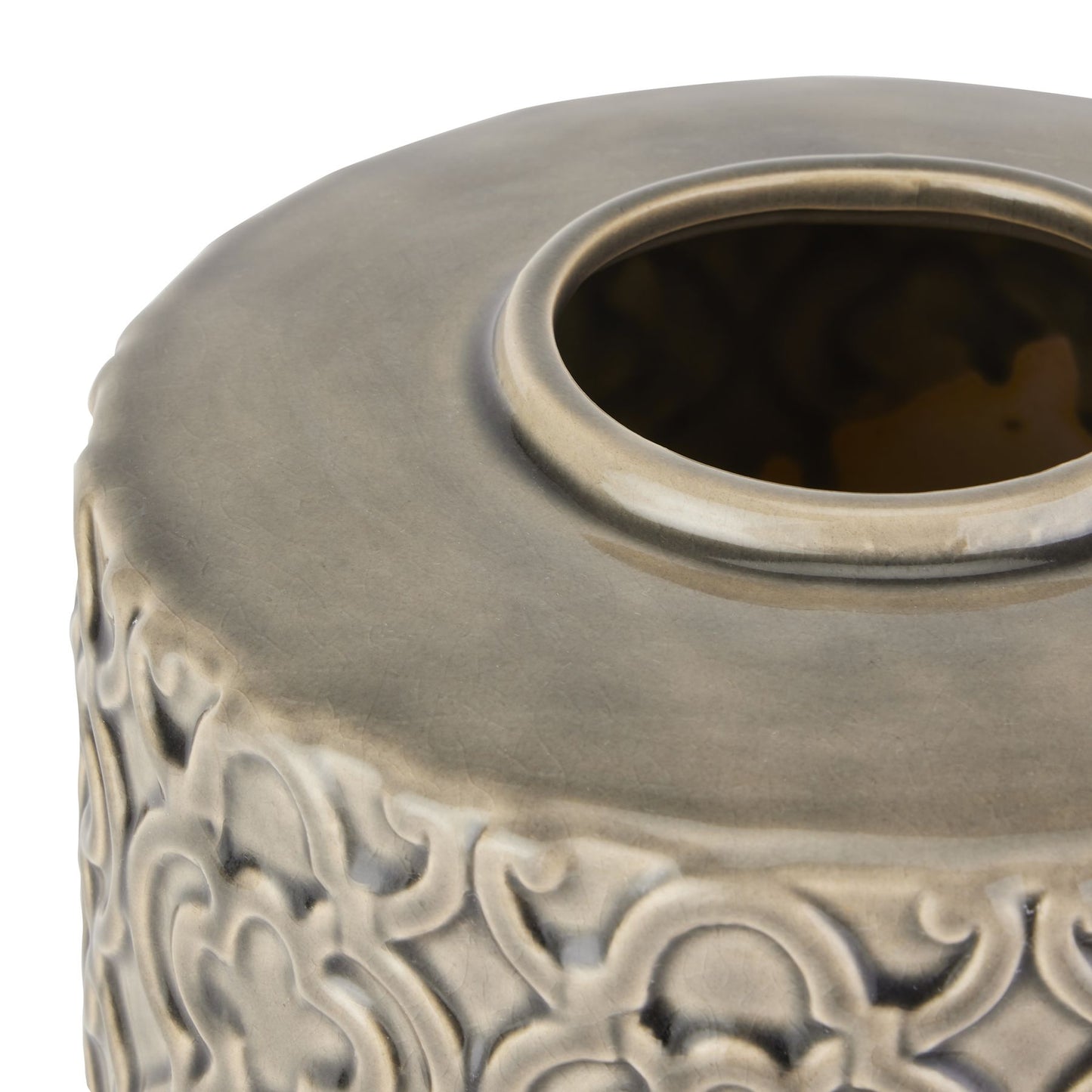 Loen Collection Large Grey Marrakesh Urn - Skandi London