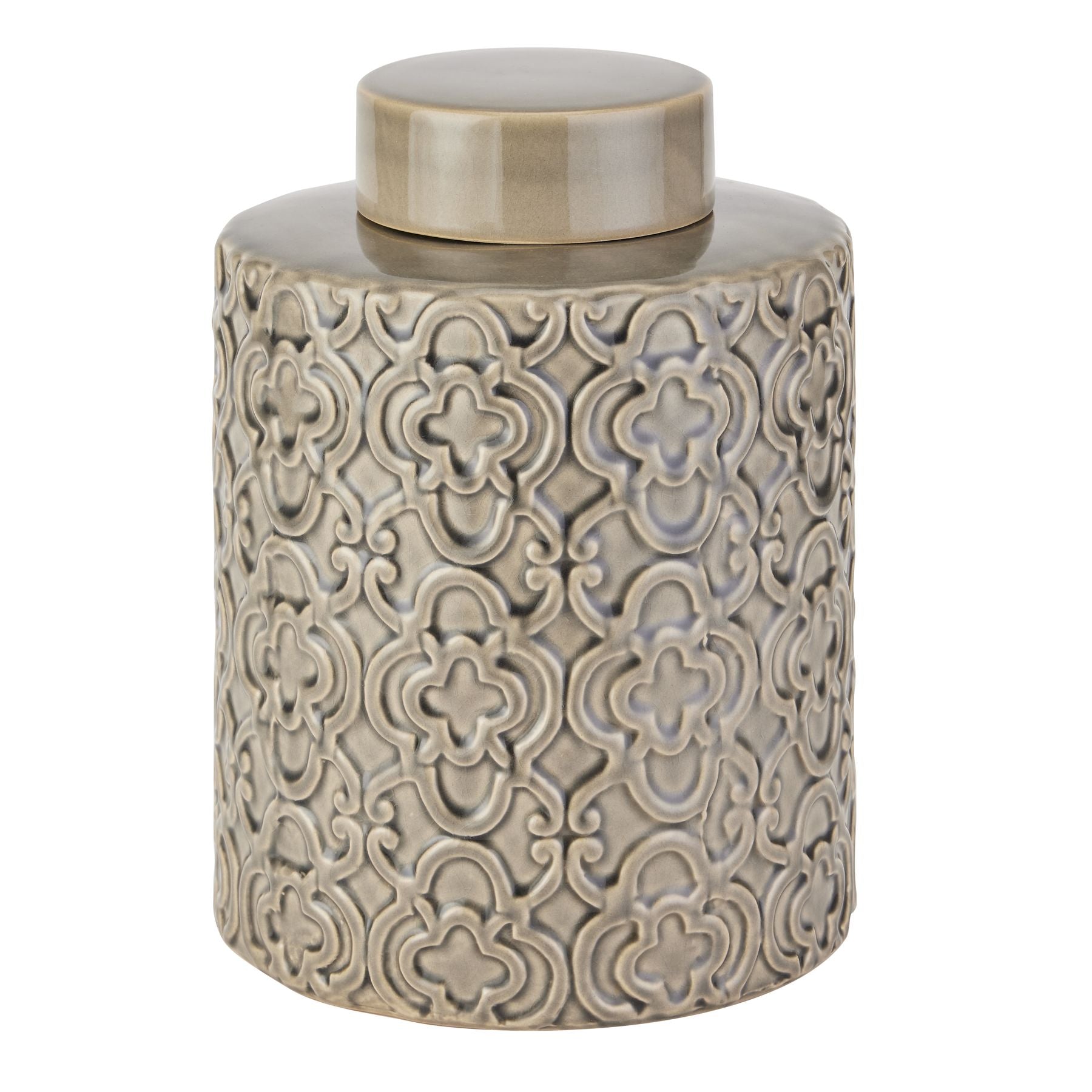 Loen Collection Large Grey Marrakesh Urn - Skandi London