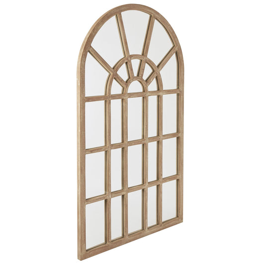 Imatra Arched Paned Wall Mirror - Skandi London