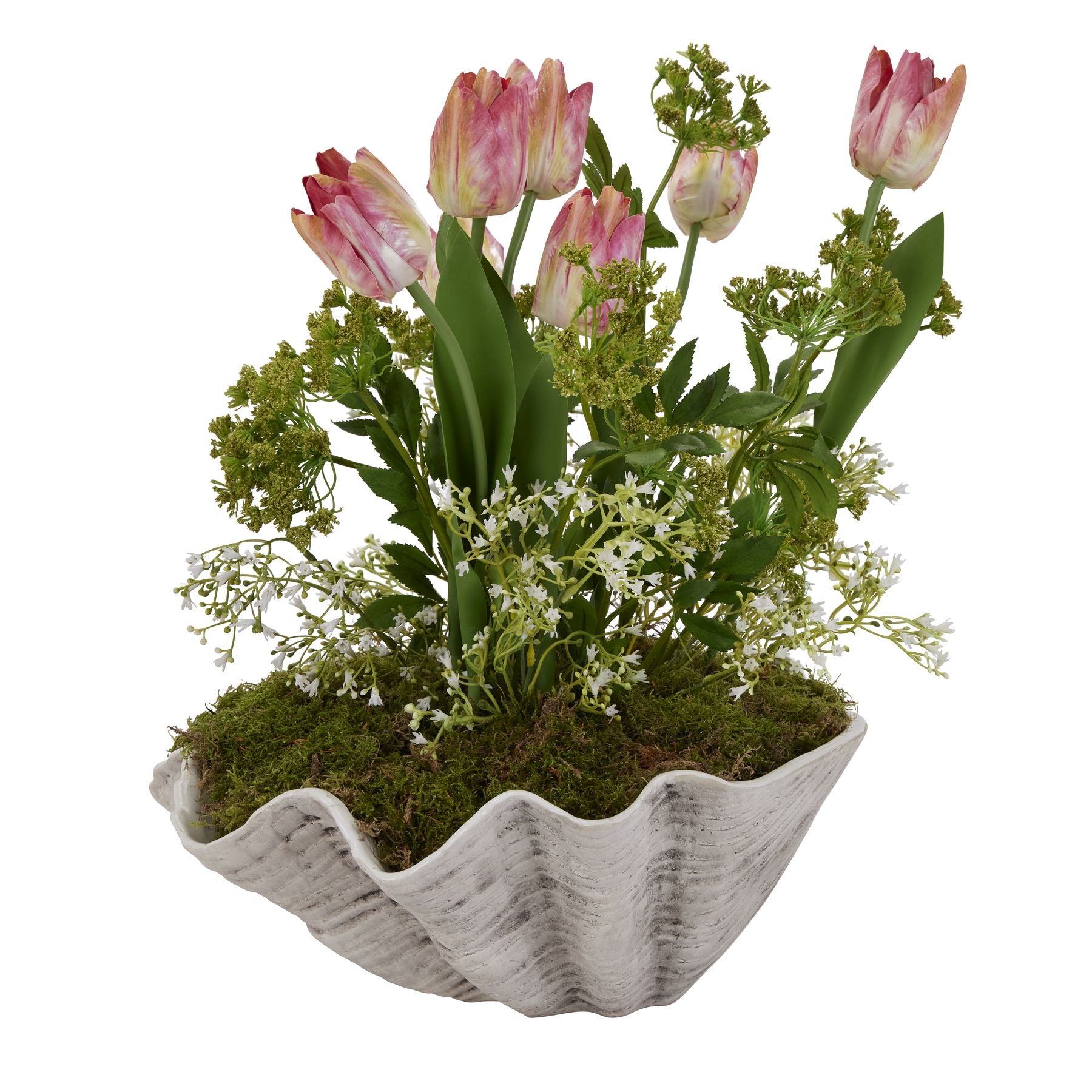 Skandi London Large Ceramic Shell Bowl - Skandi London