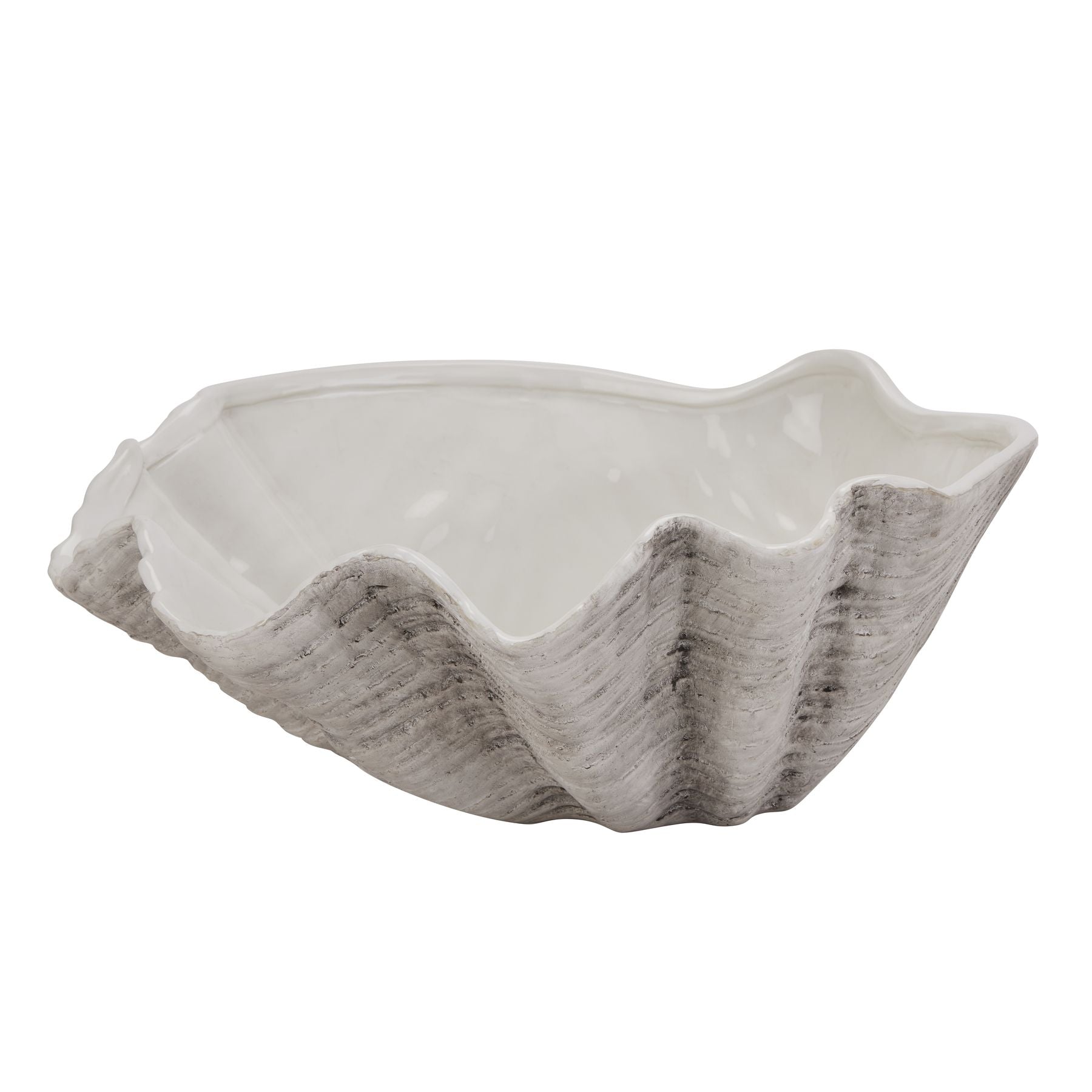 Skandi London Large Ceramic Shell Bowl - Skandi London