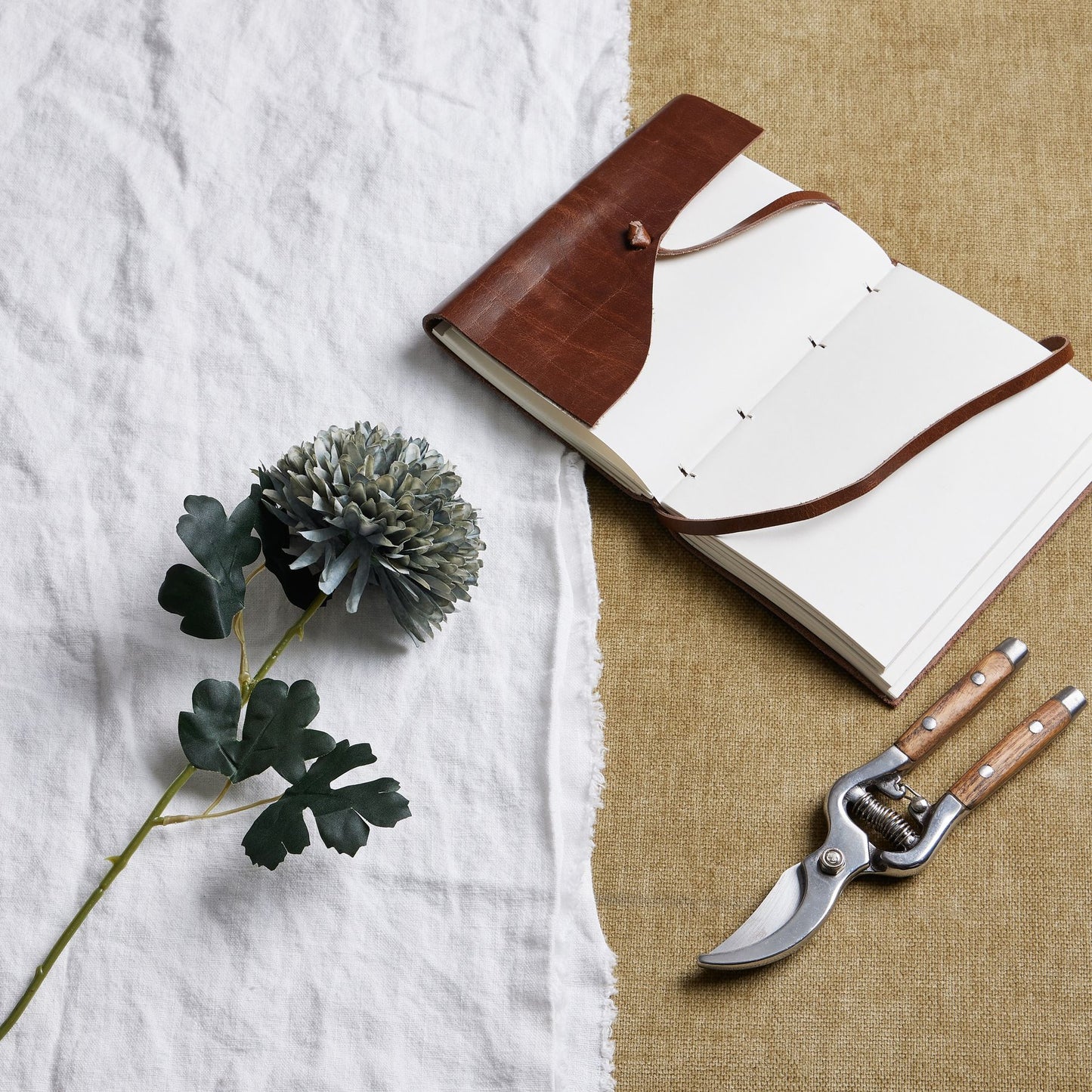 Skandi London Pale Green Blue Chrysanthemum - Skandi London