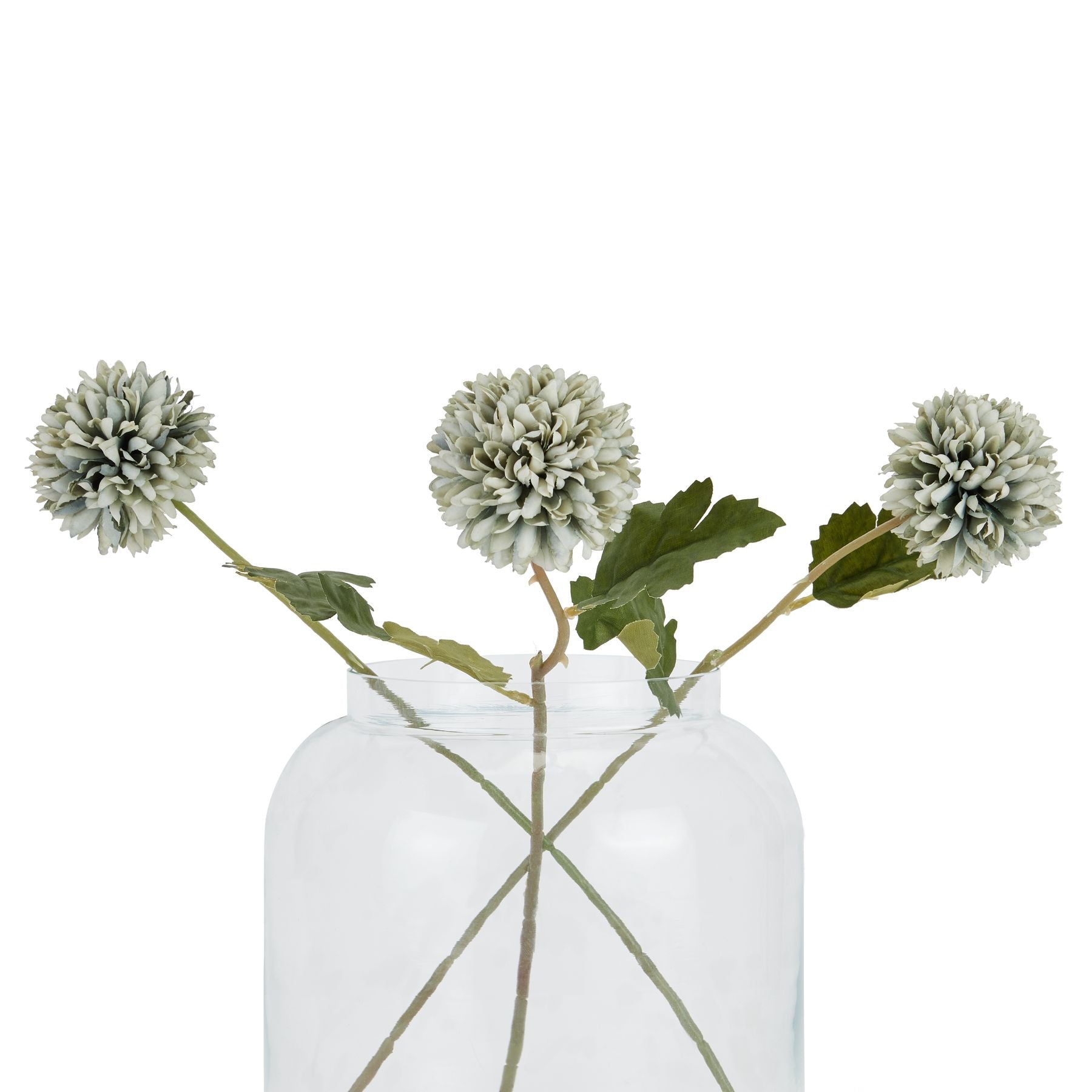 Skandi London Pale Green Blue Short Chrysanthemum - Skandi London