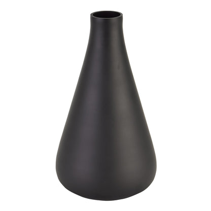 Skandi London Black Tapered Tall Glass Vase - Skandi London