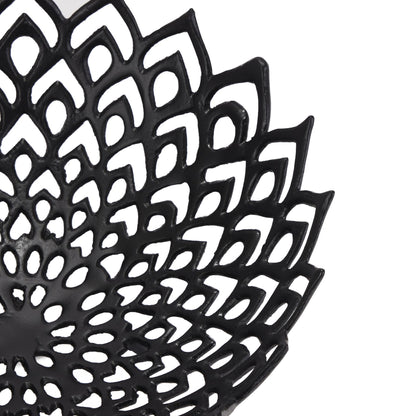 Skandi London Black Cast Lattice Bowl - Skandi London