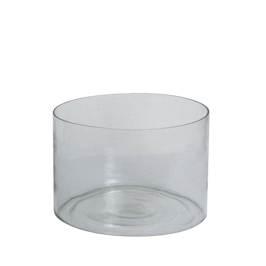 Loviisa Glass Cylinder Vase Small - Skandi London