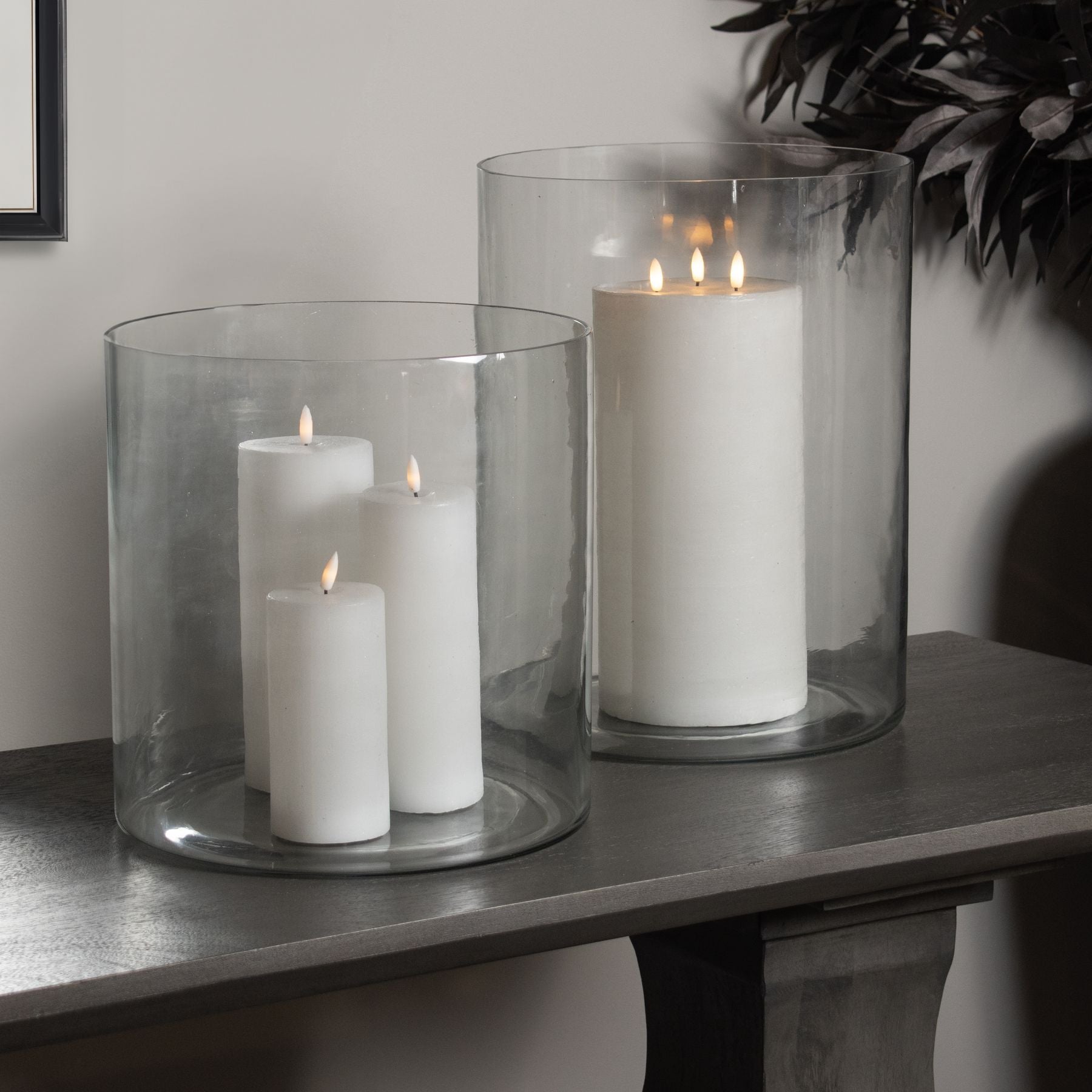 Loviisa Glass Cylinder Vase Medium - Skandi London