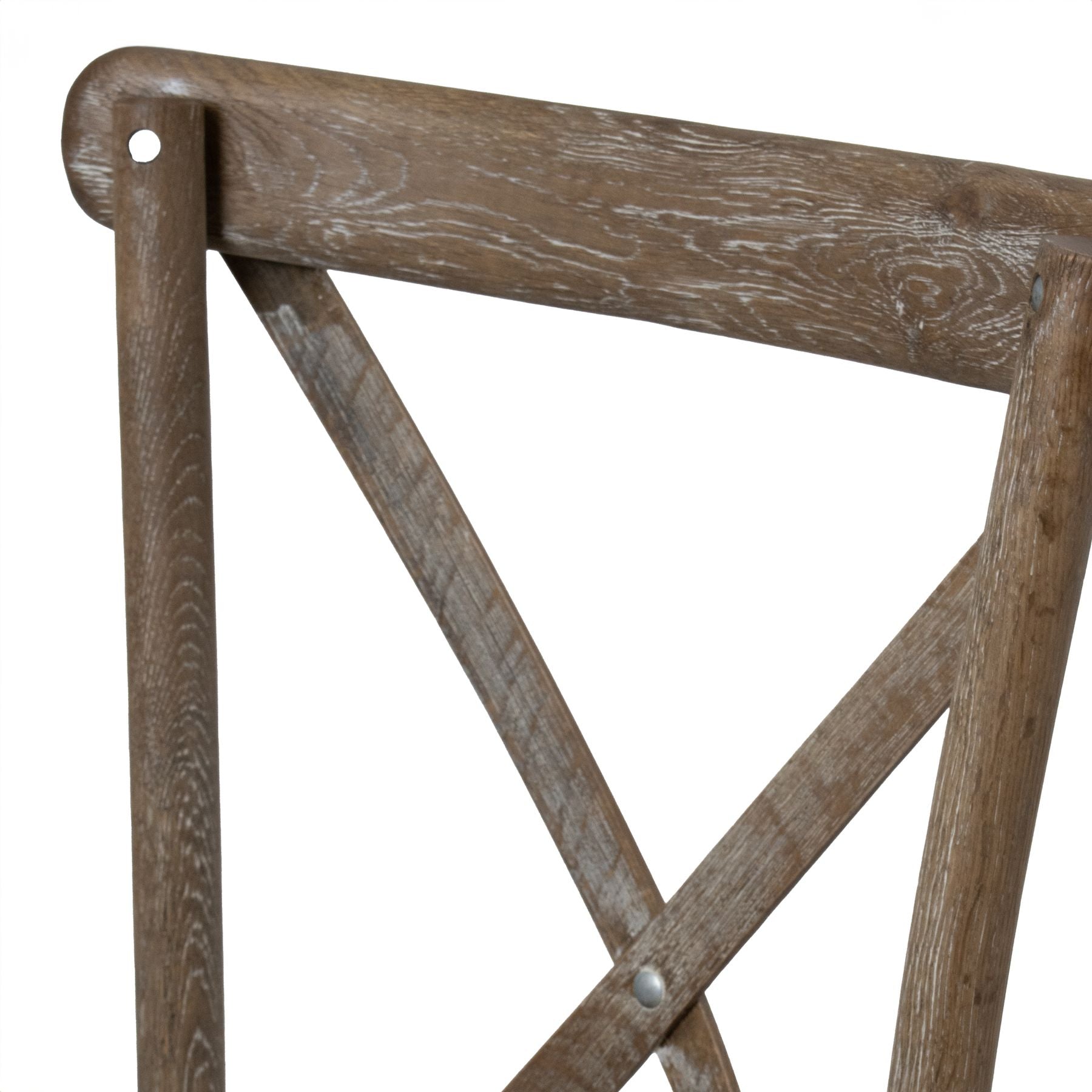 Skandi London Light Oak Cross Back Dining Chair - Skandi London