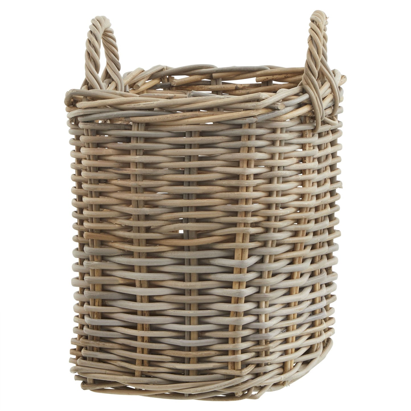 Skandi London Set of 3 Kubu Rattan Square Storage Baskets - Skandi London