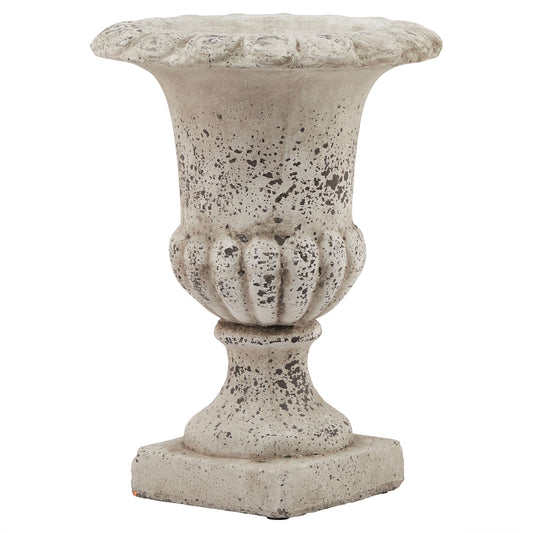 Skandi London Fluted Stone Ceramic Urn - Skandi London