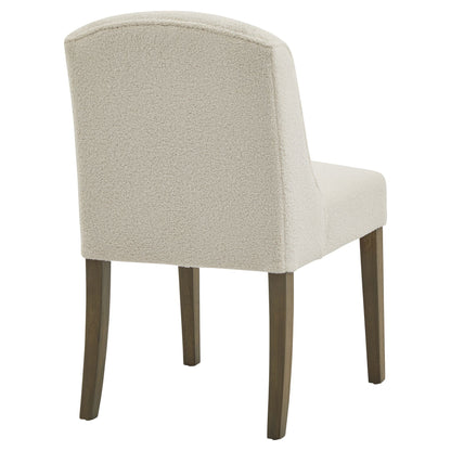 Hvamm Boucle Dining Chair - Skandi London