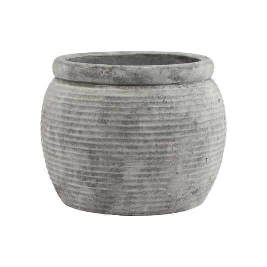 Maloy Rimmed Large Plant Pot - Skandi London