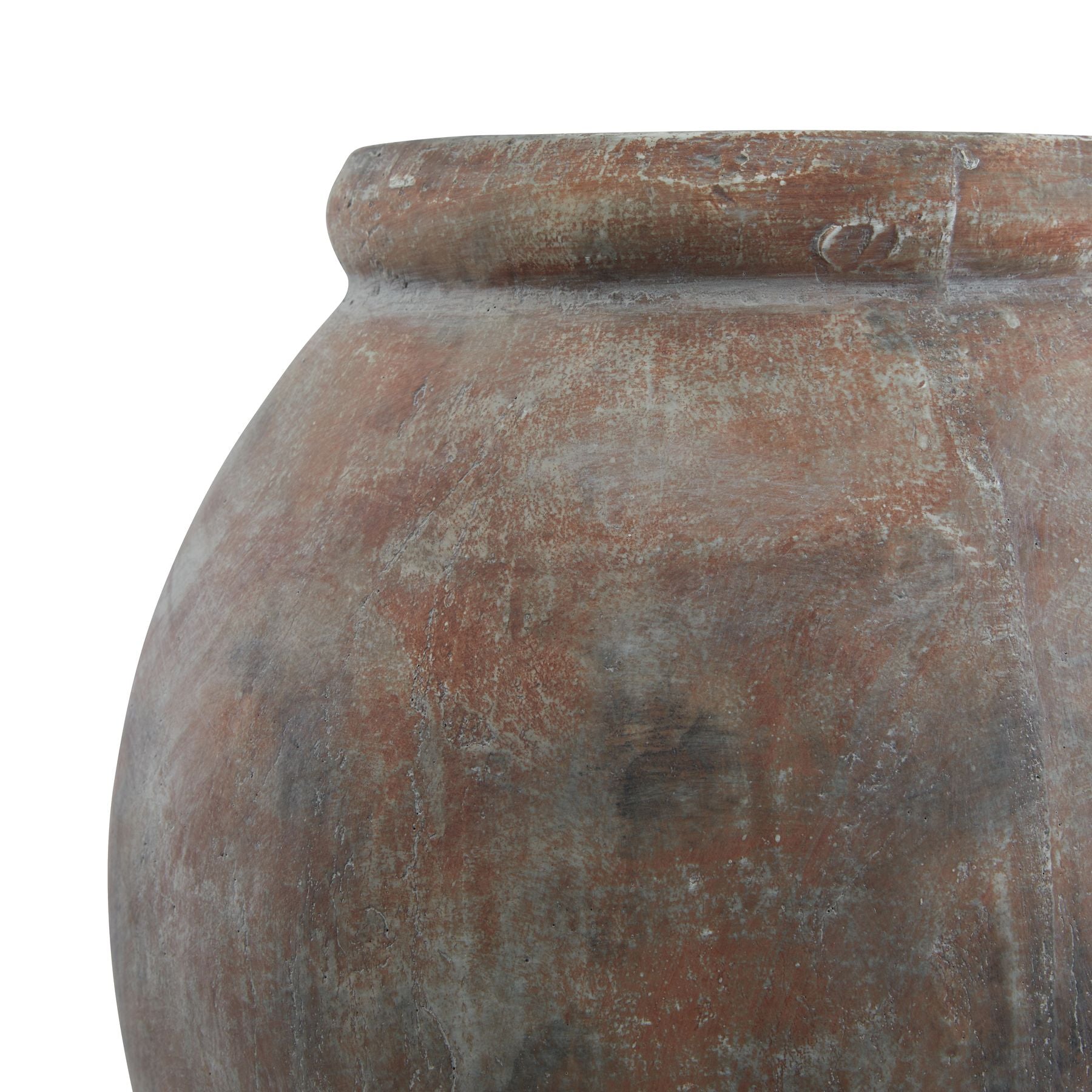Lofoten Brown Jar Shaped Planter - Skandi London