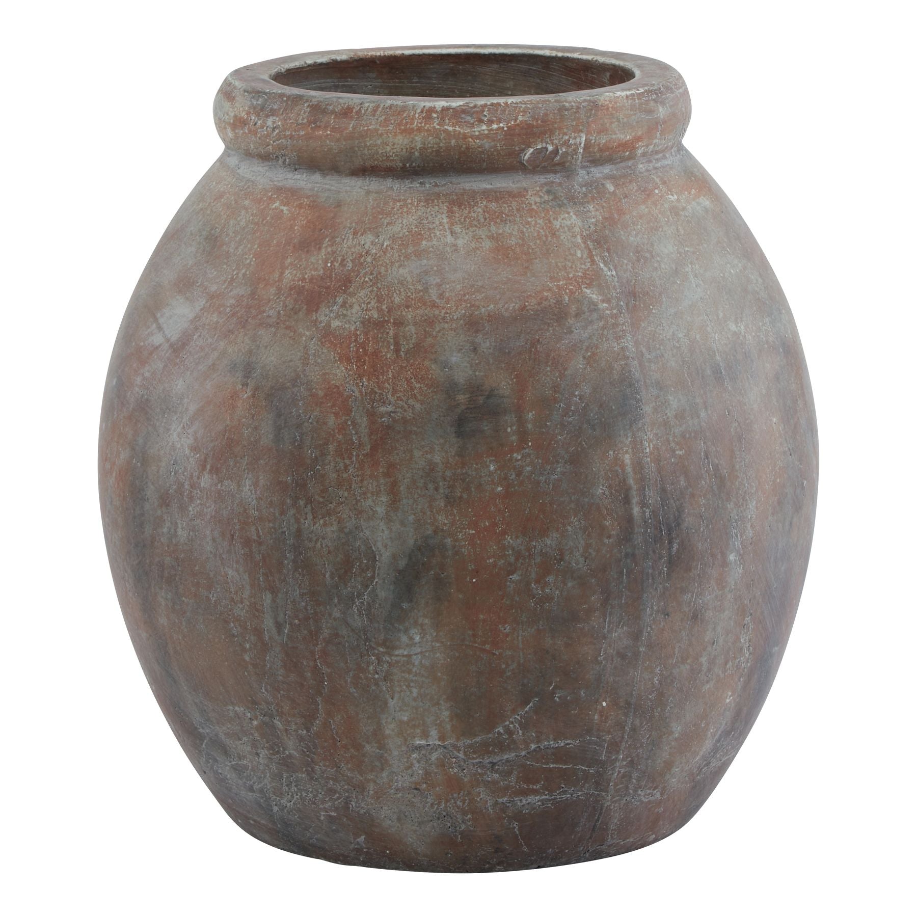 Lofoten Brown Jar Shaped Planter - Skandi London