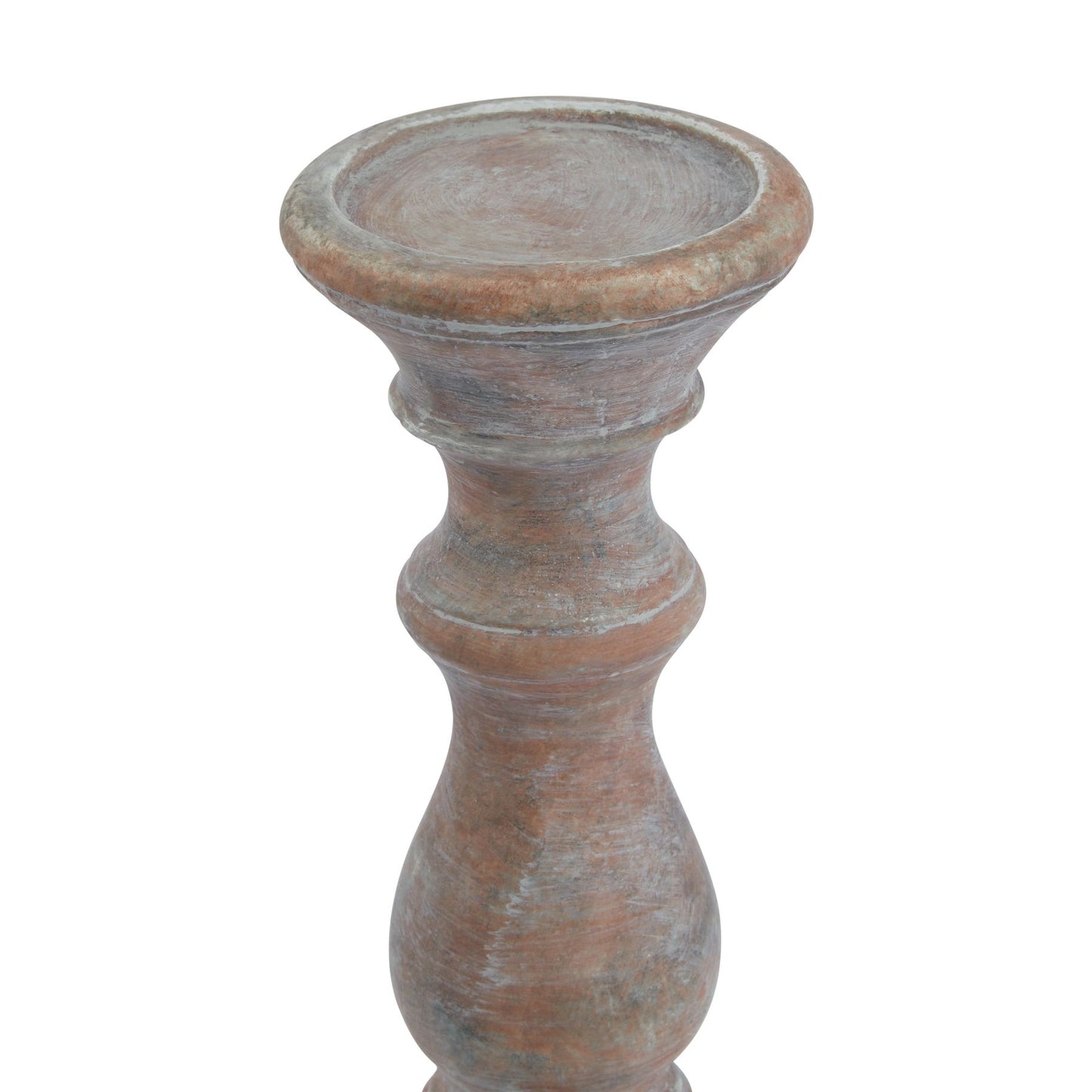 Lofoten Brown Column Candle Holder - Skandi London