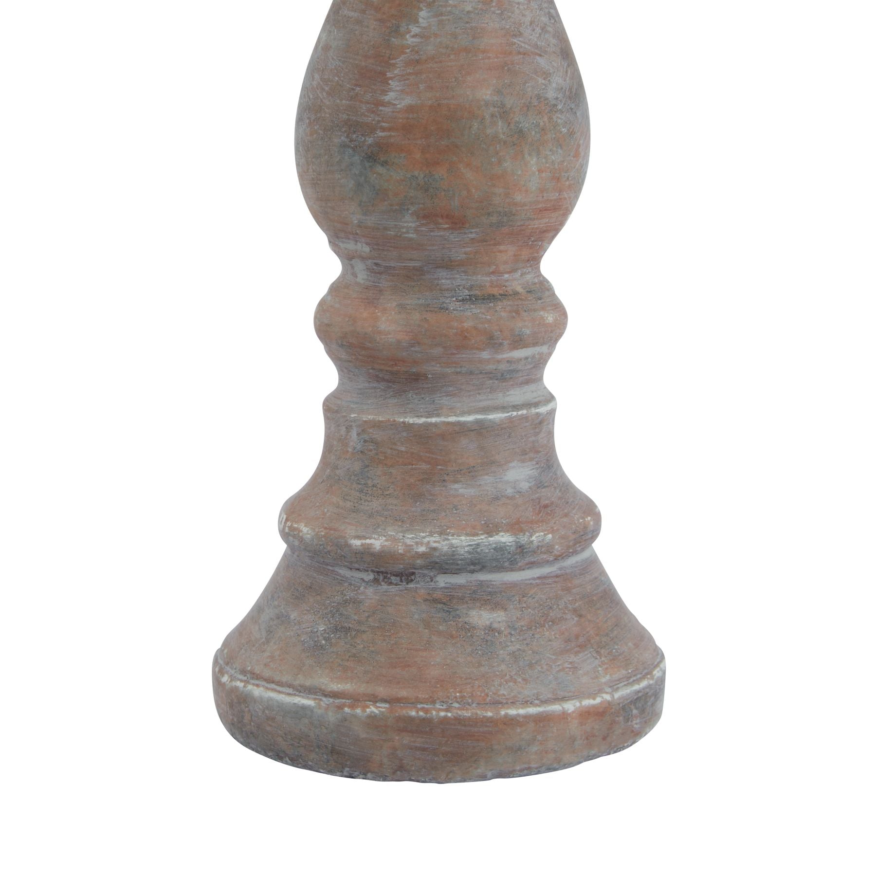 Lofoten Brown Column Candle Holder - Skandi London
