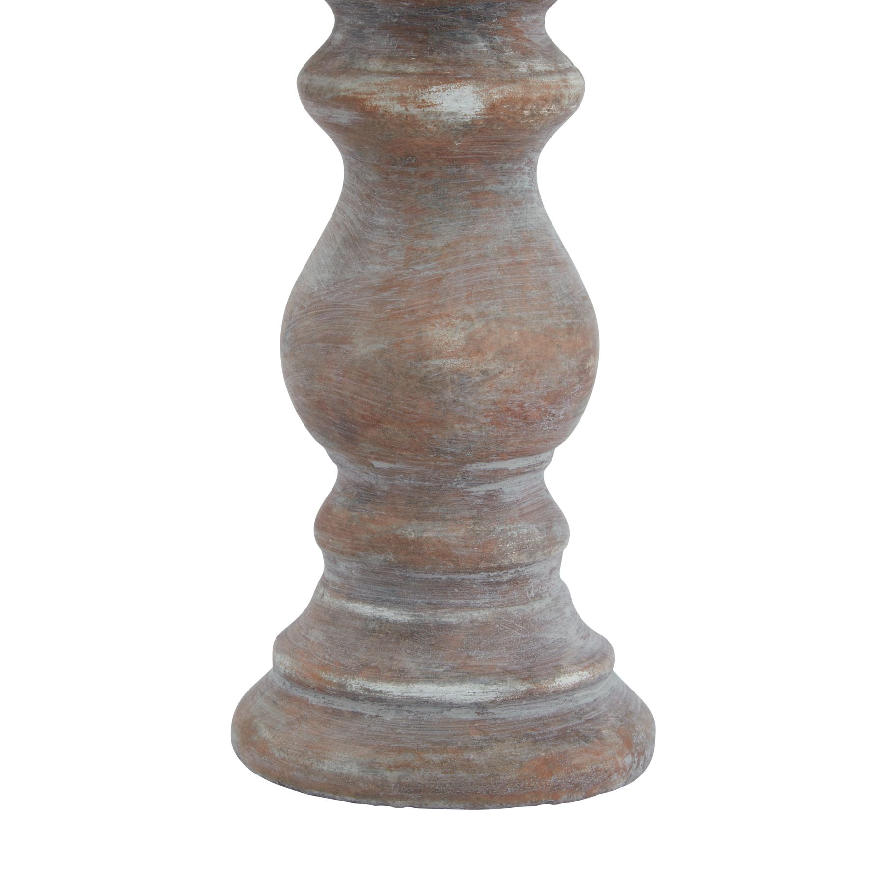 Lofoten Small Brown Column Candle Holder - Skandi London