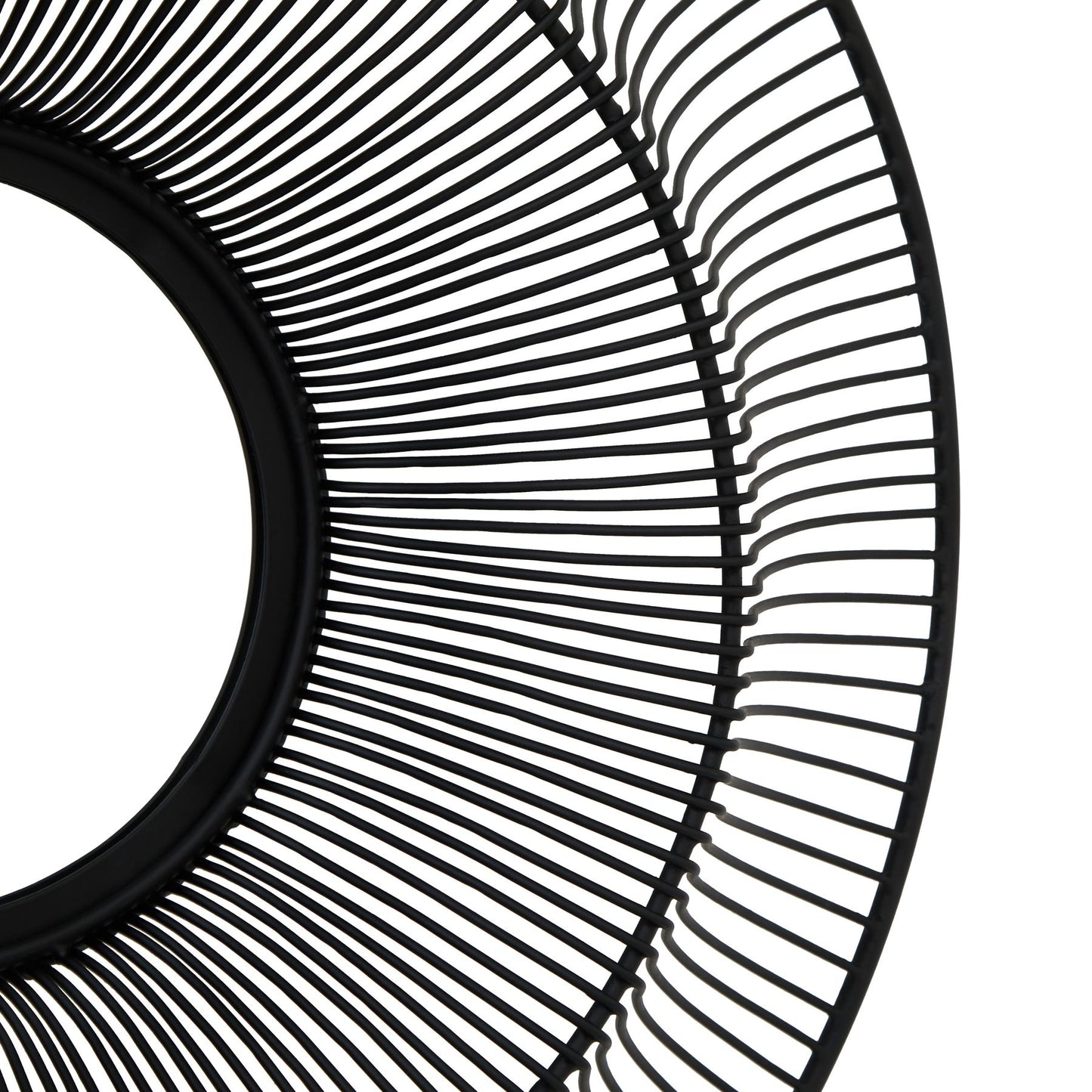 Hvaler Black Wire Mirror - Skandi London