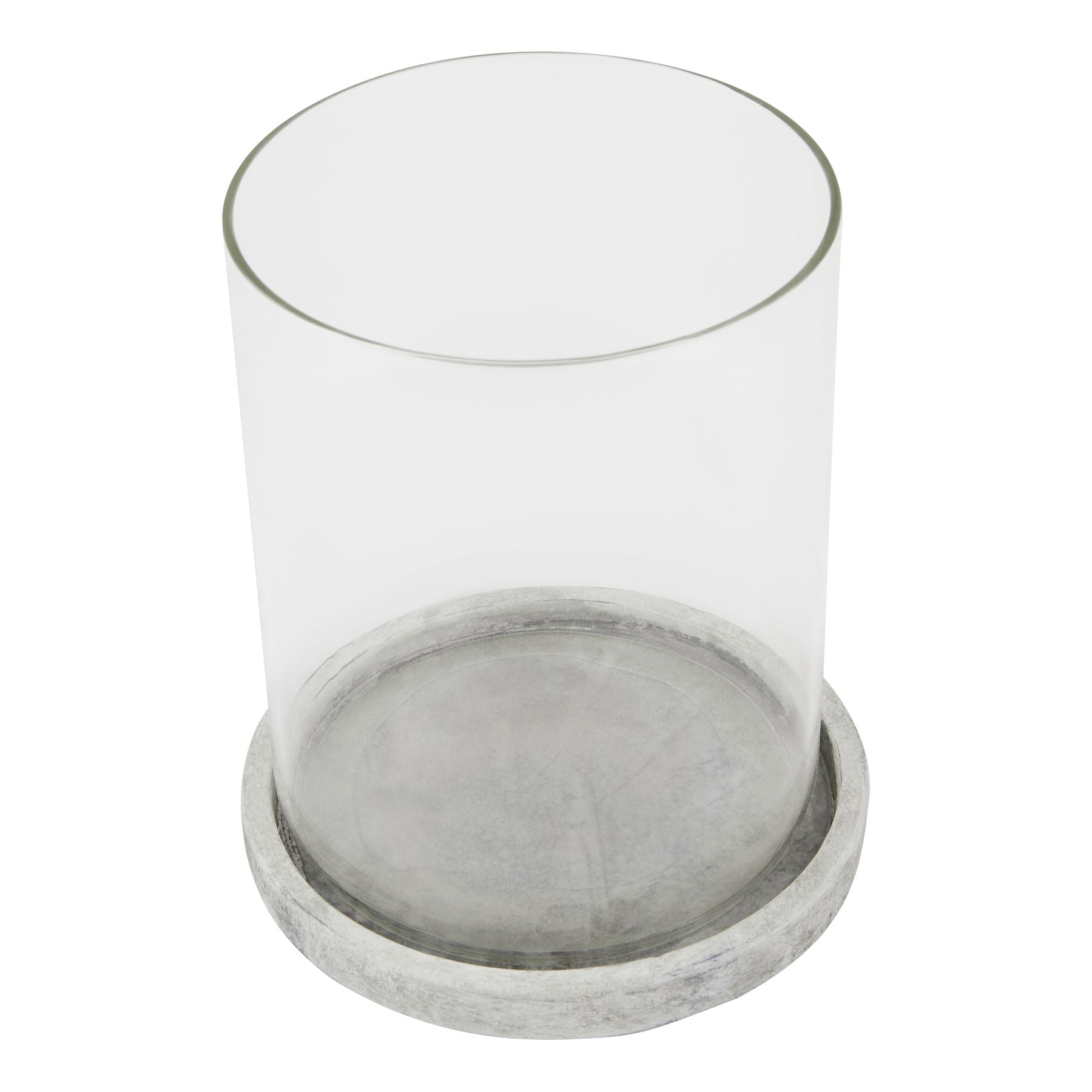 Maloy Stone Large Hurricane Lantern - Skandi London
