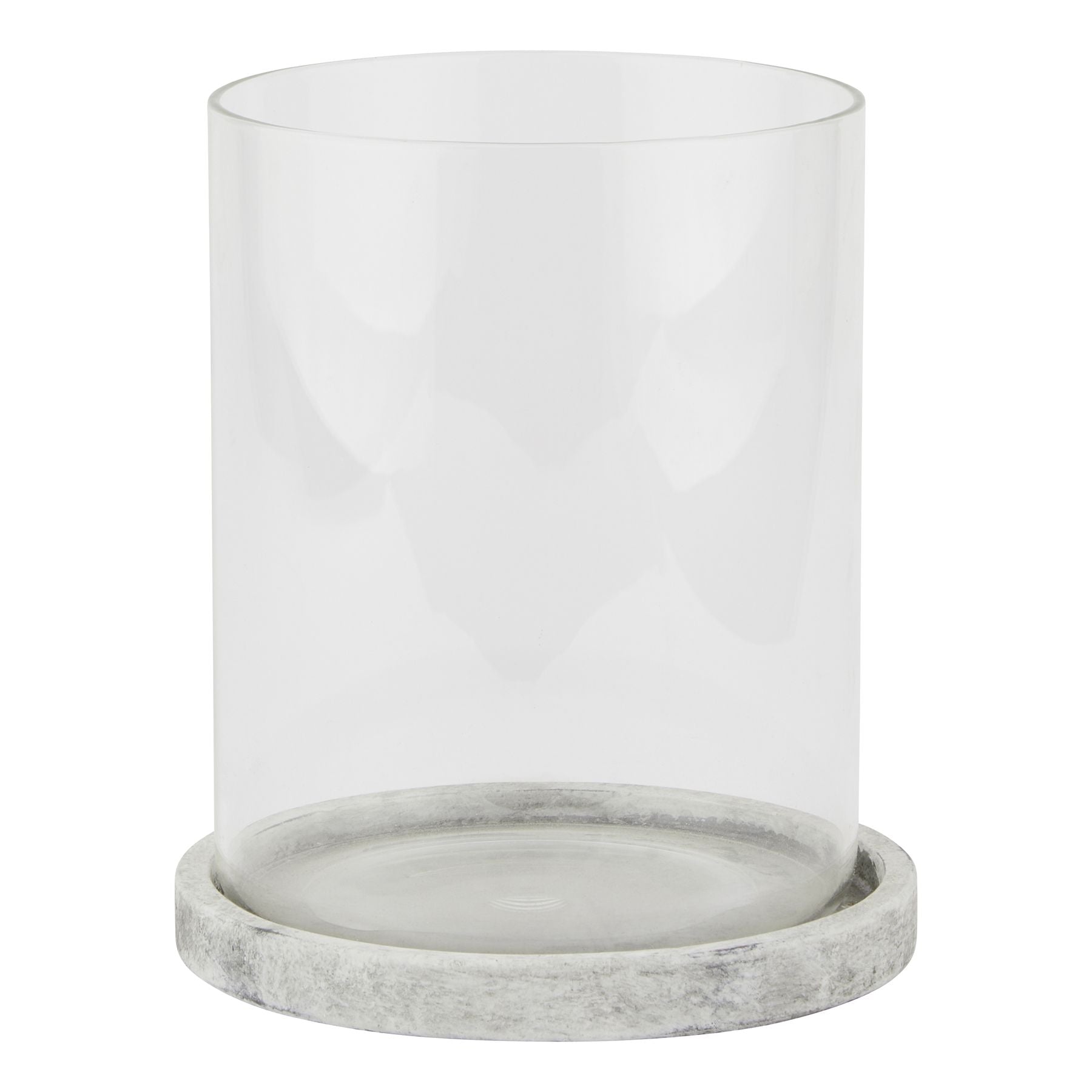 Maloy Stone Large Hurricane Lantern - Skandi London