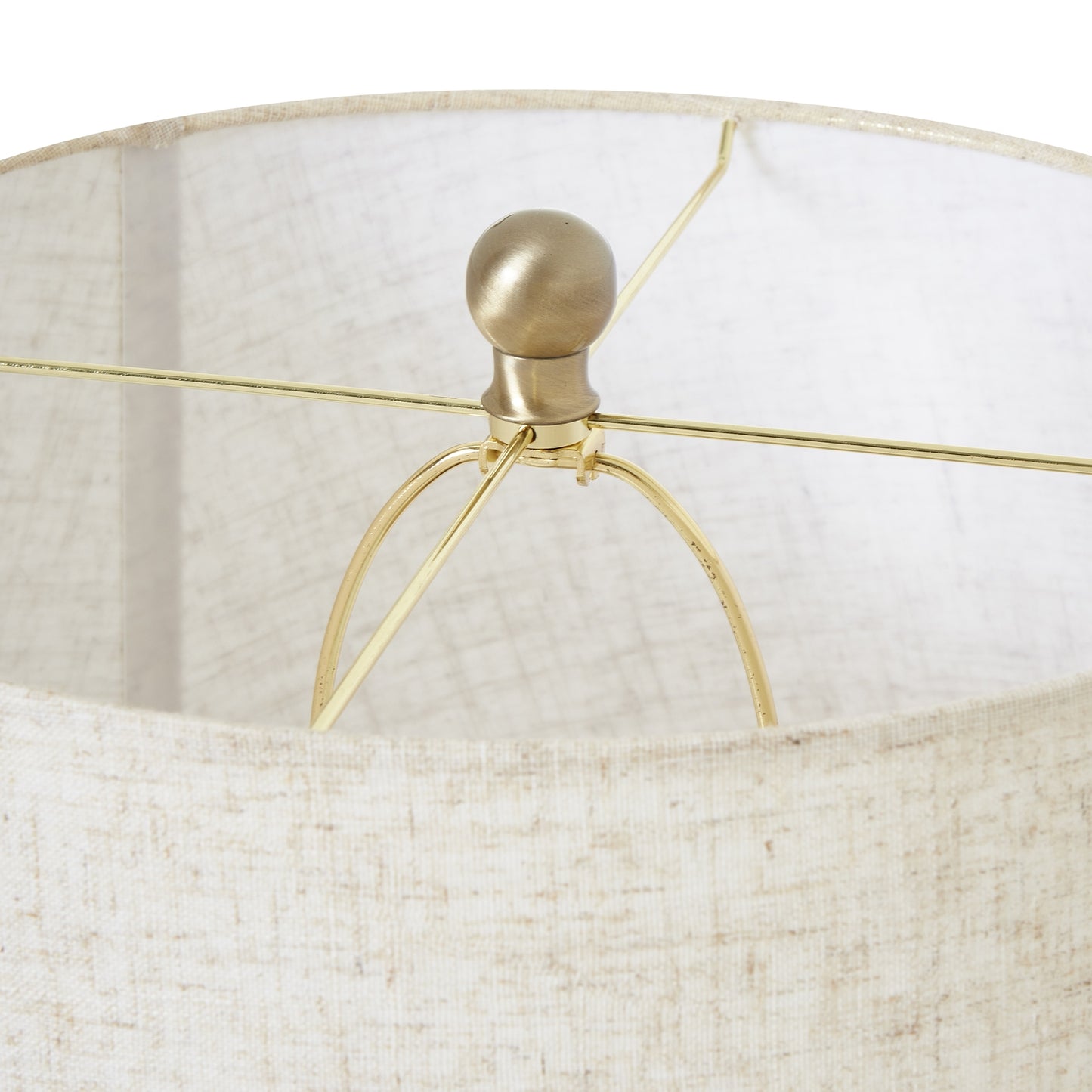 White Wash Wicker Table Lamp With Linen Shade - Skandi London