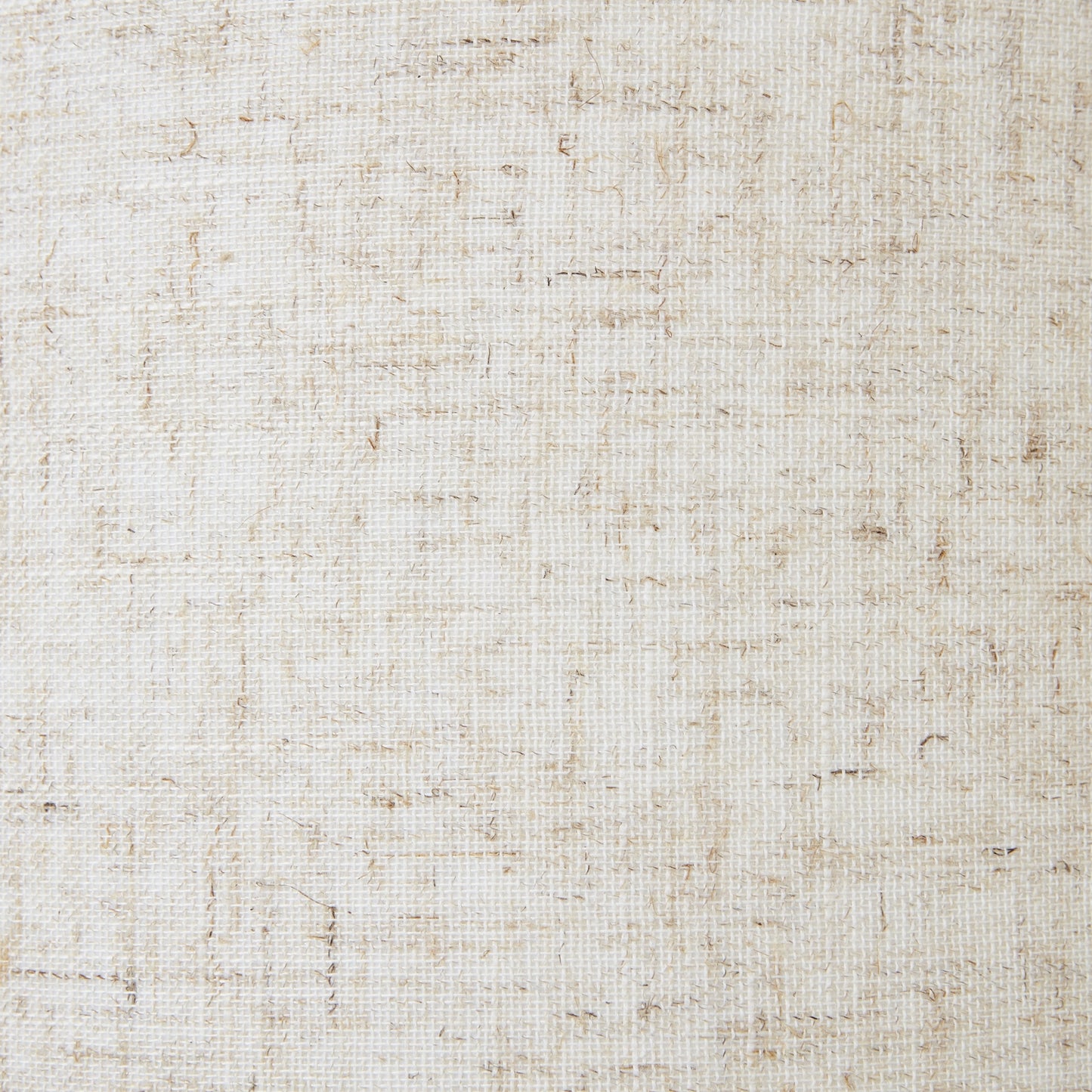White Wash Small Bulbous Wicker Table Lamp With Linen Shade - Skandi London