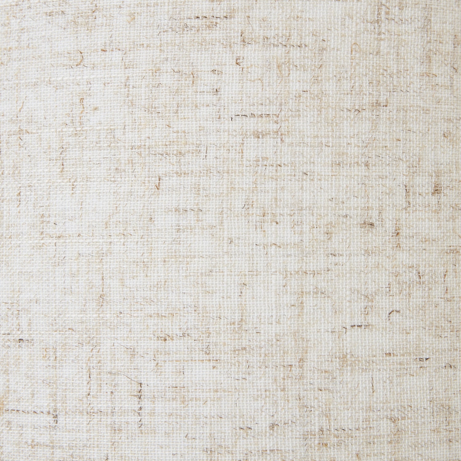 White Wash Small Bulbous Wicker Table Lamp With Linen Shade - Skandi London