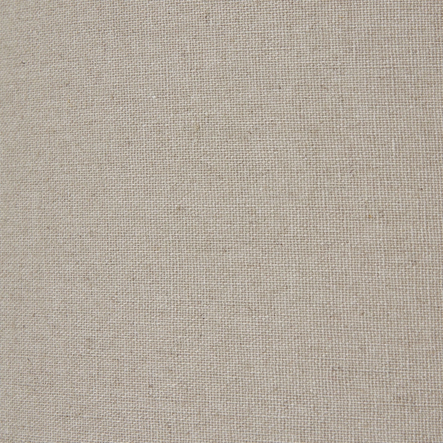 Squat White Beaded Ceramic Lamp With Linen Shade - Skandi London