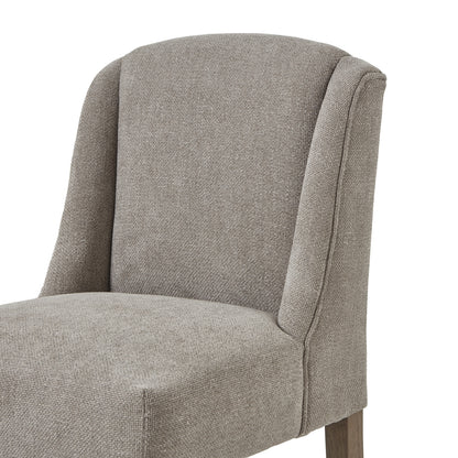 Crompton Woven Taupe Dining Chair - Skandi London