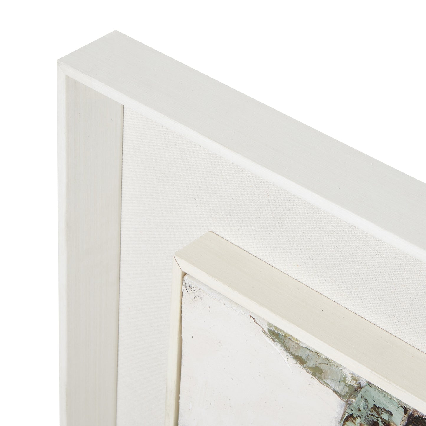 Dolce Dapple Leaf Framed Painting On Canvas - Skandi London