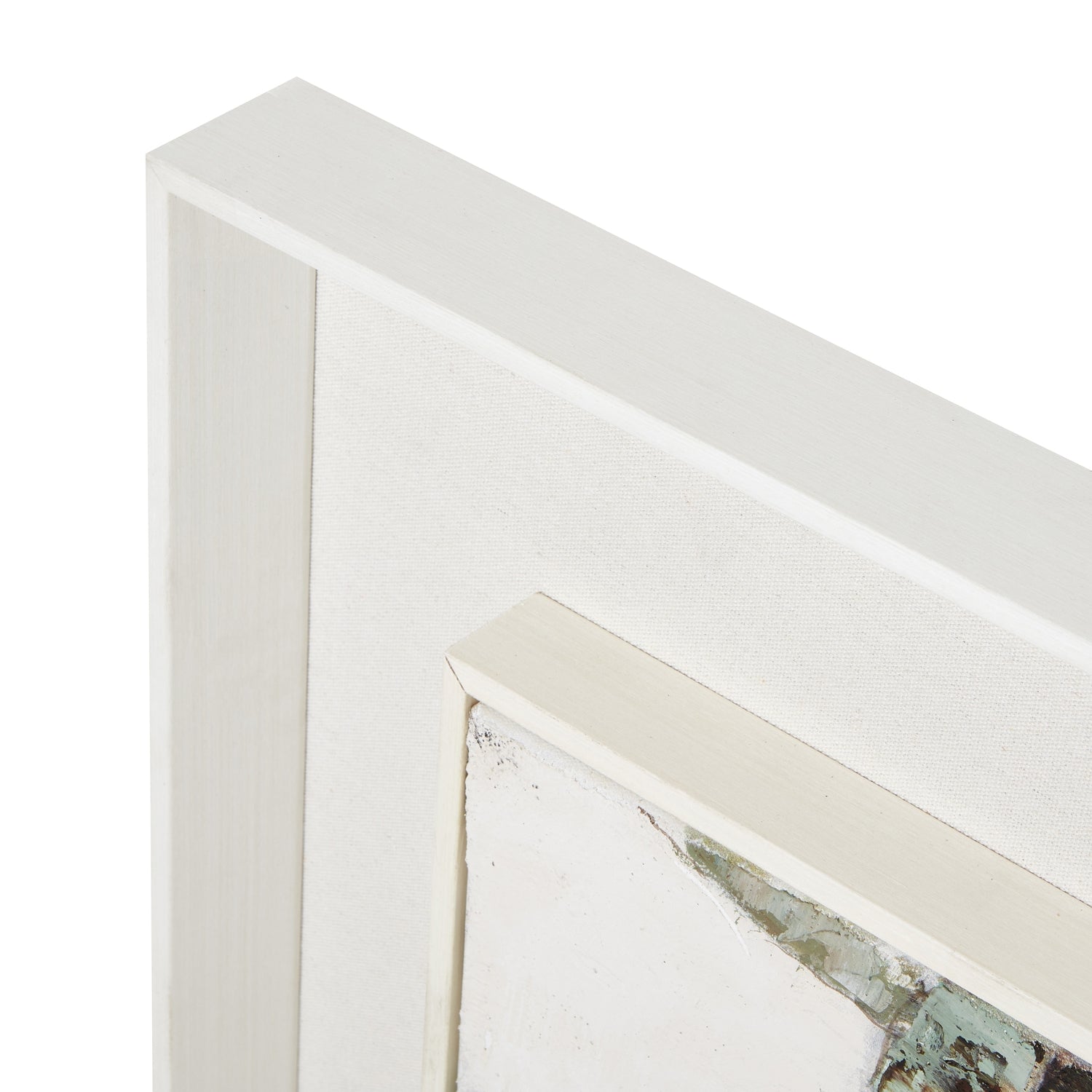 Dolce Dapple Leaf Framed Painting On Canvas - Skandi London