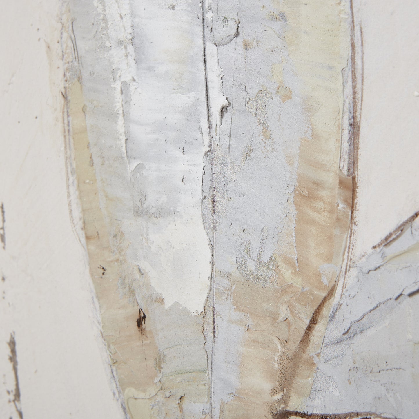 Dolce Dapple Leaf Framed Painting On Canvas - Skandi London