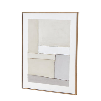 Contempo Alpha Framed Painting On Canvas - Skandi London